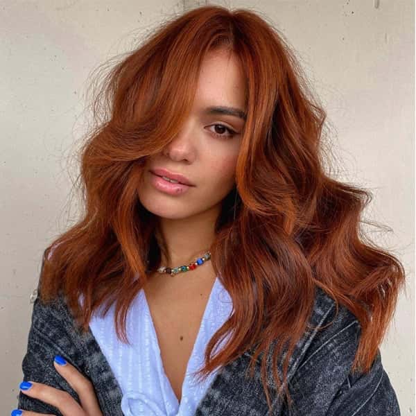 Copper Penny Balayage With Depth and Dimension Copper Penny Balayage With Depth and Dimension — Balayage on Red Hair 2027