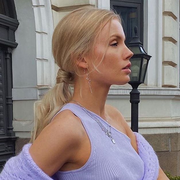 Sleek Ash Blonde Shoulder Length Low Ponytail Sleek Ash Blonde Shoulder Length Low Ponytail — Ponytail Hairstyles 2027 for Fine Hair